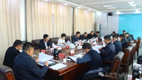 十七届县政府第112次常务会议召开